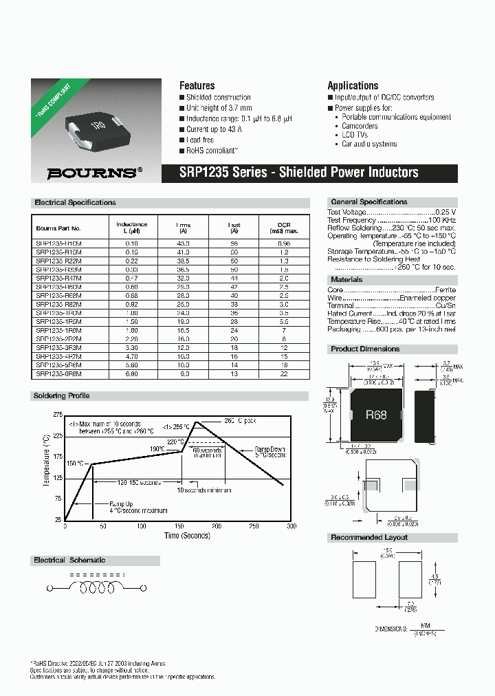 SRP1235-6R8M_483439.PDF Datasheet