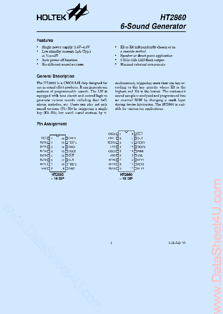 HT2860_427080.PDF Datasheet