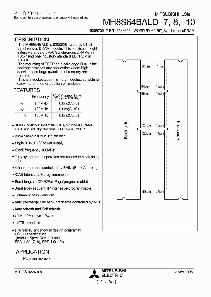 MH8S64BALD-10_474776.PDF Datasheet