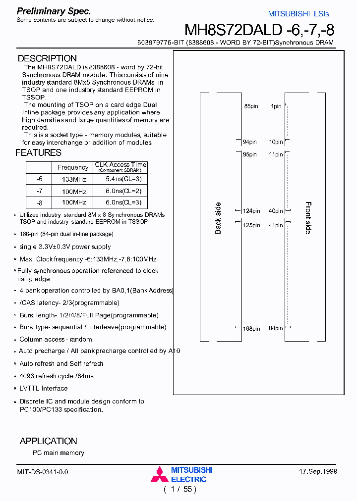 MH8S72DALD-6_475870.PDF Datasheet