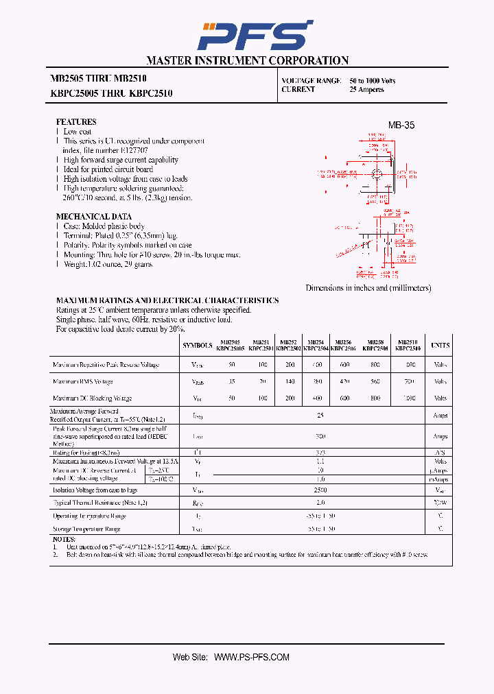 MB2505_828352.PDF Datasheet