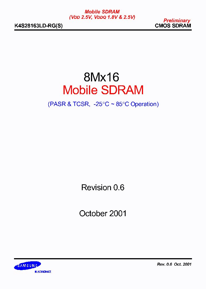 K4S28163LD-RFR_477060.PDF Datasheet