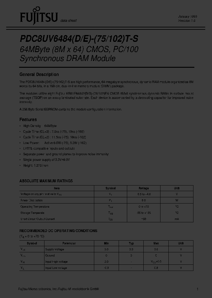 PDC8UV6484D-75T-S_485974.PDF Datasheet