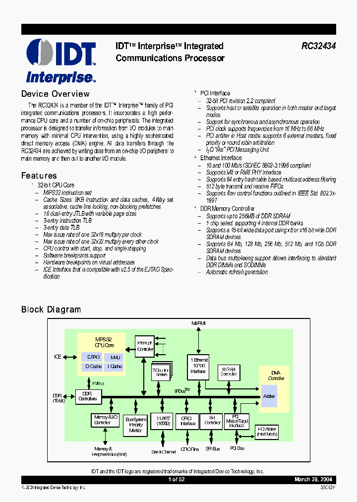 IDT79RC32H434-266BCI_480652.PDF Datasheet