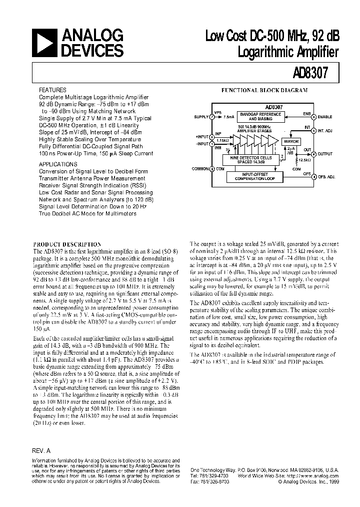 AD8307-EB_432138.PDF Datasheet
