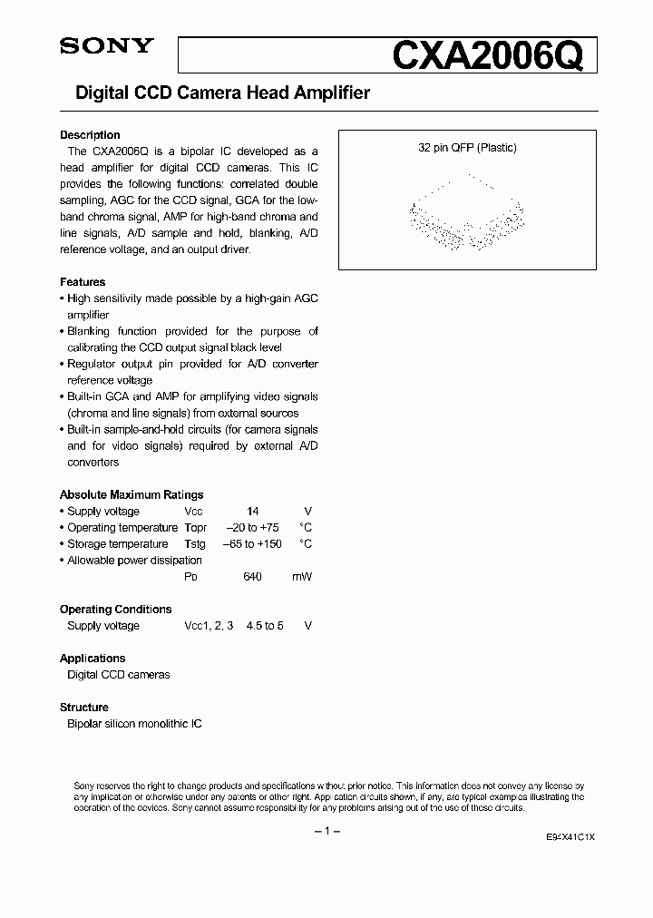 CXA2006Q_482932.PDF Datasheet