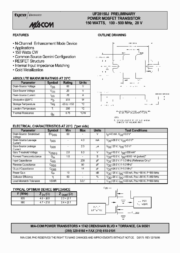 UF28150J_833806.PDF Datasheet