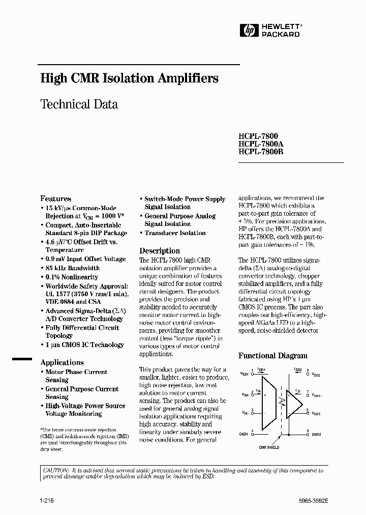 HPCL7800_836165.PDF Datasheet