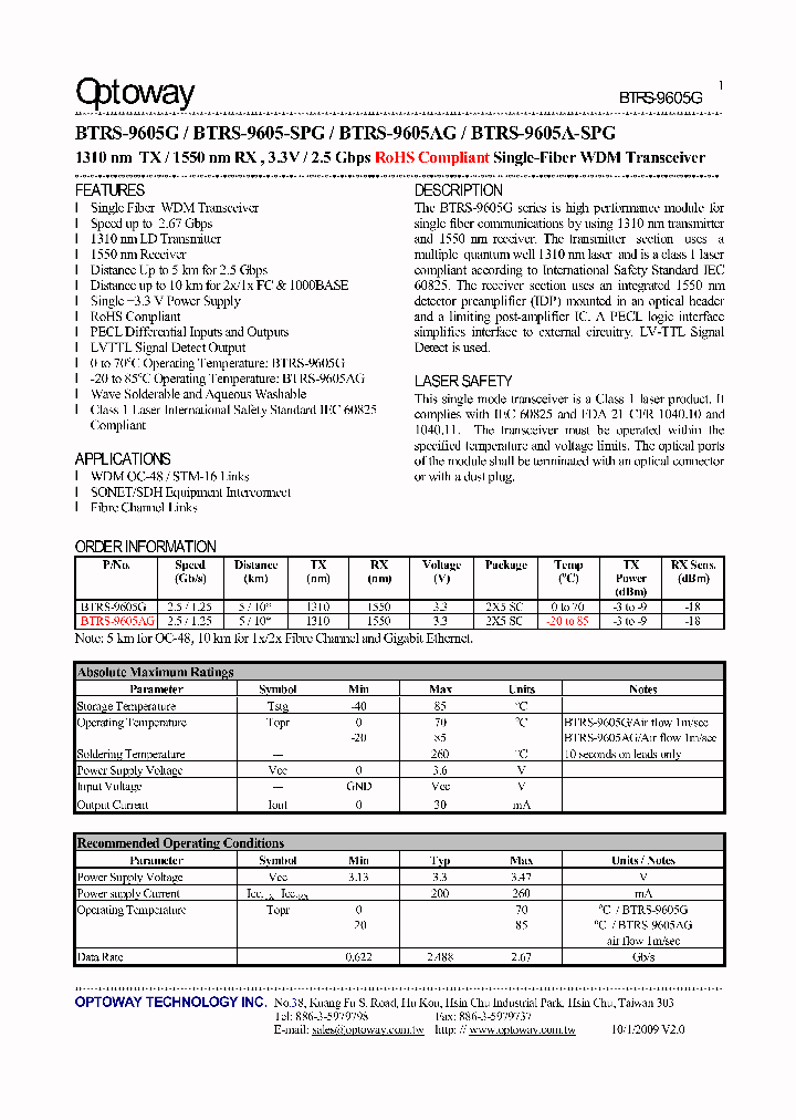 BTRS-9605-SPG_837565.PDF Datasheet