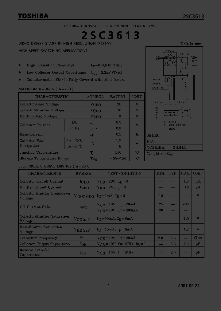 2SC3613_484962.PDF Datasheet