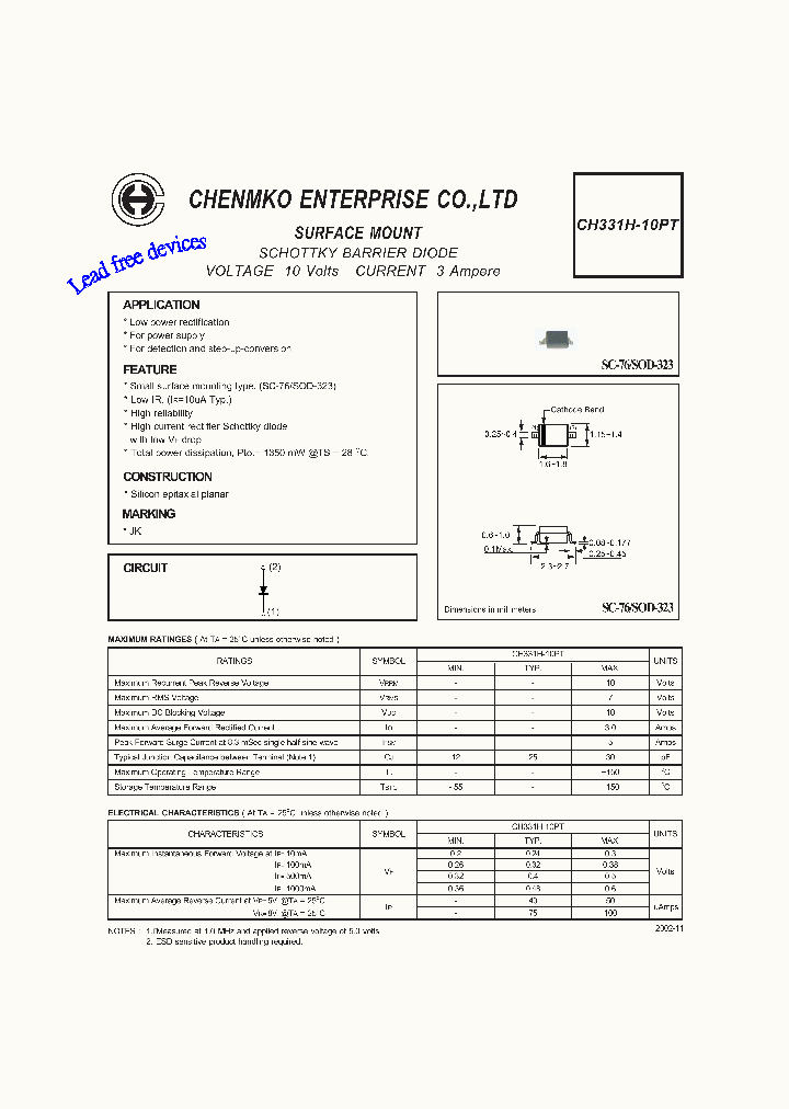 CH331H-10PT_838154.PDF Datasheet