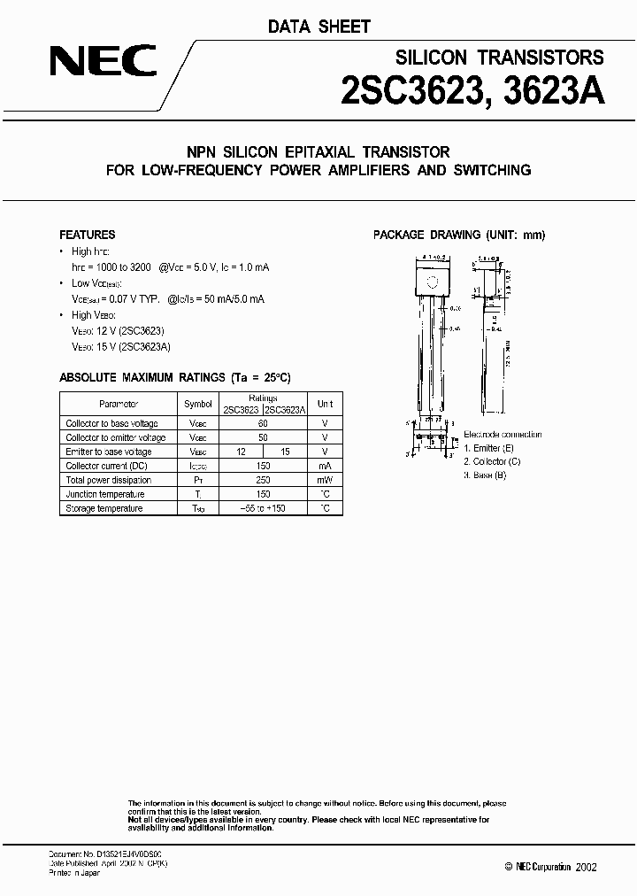 2SC3623-T_485774.PDF Datasheet