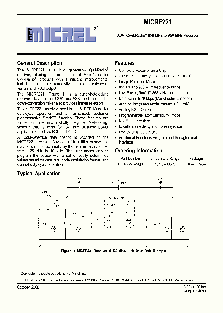 MICRF221AYQS_843641.PDF Datasheet