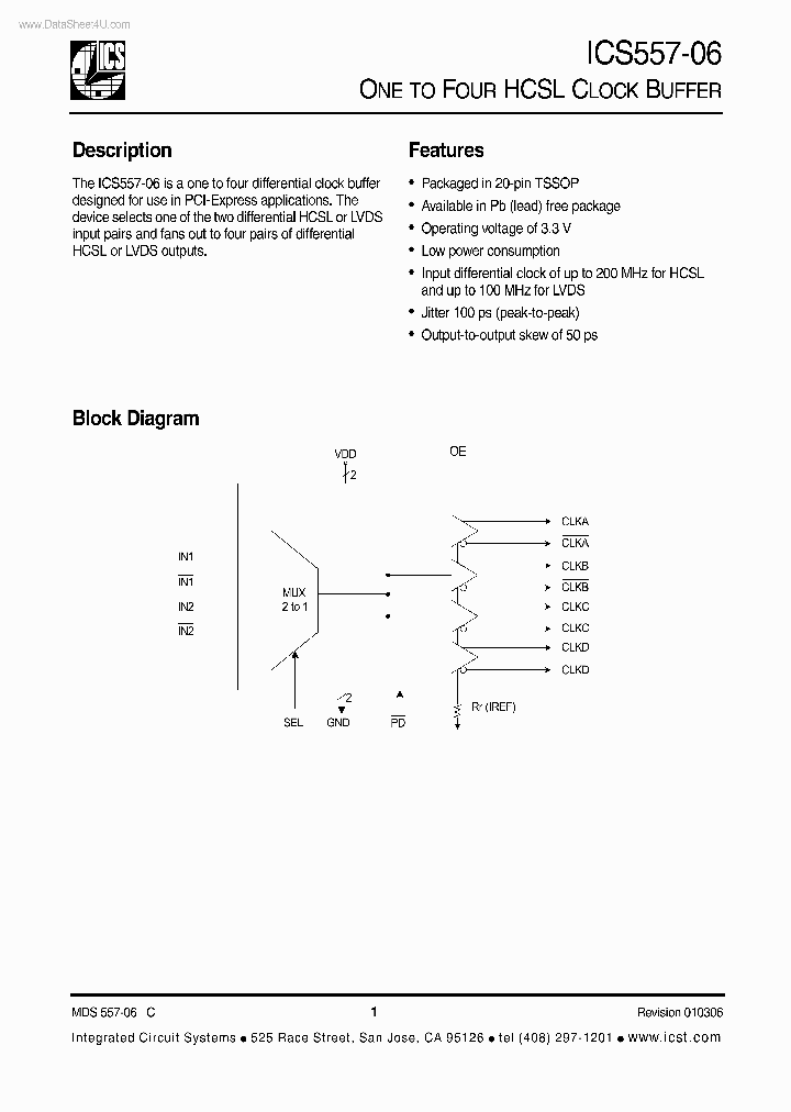 ICS557-06_440458.PDF Datasheet