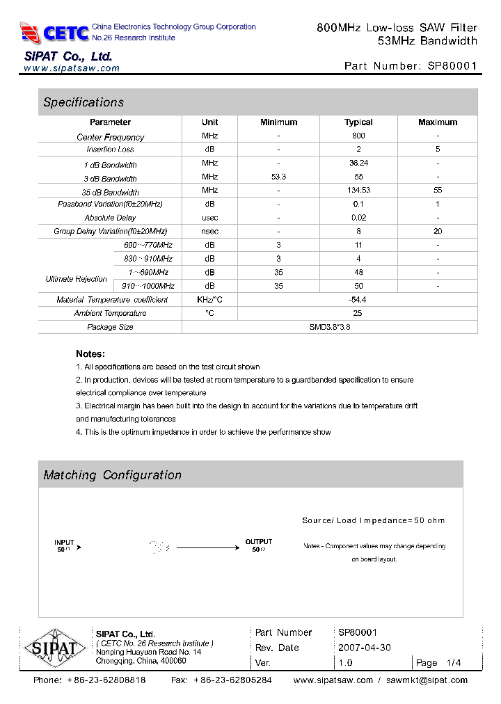 SP80001_847558.PDF Datasheet
