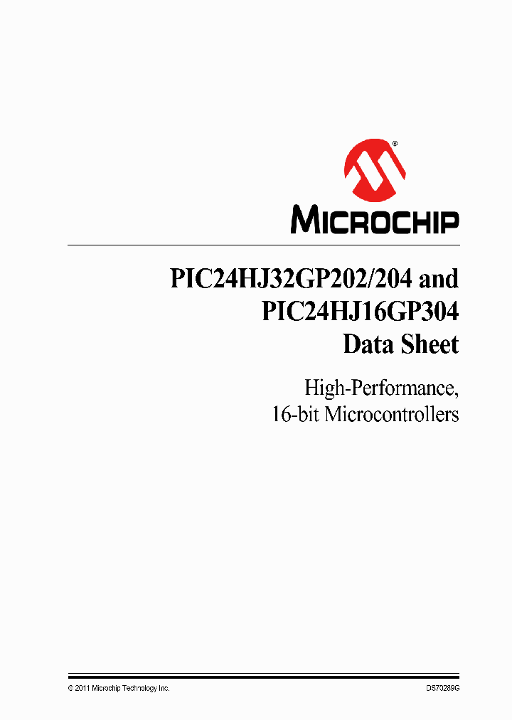 PIC24HJ16GP304_848202.PDF Datasheet