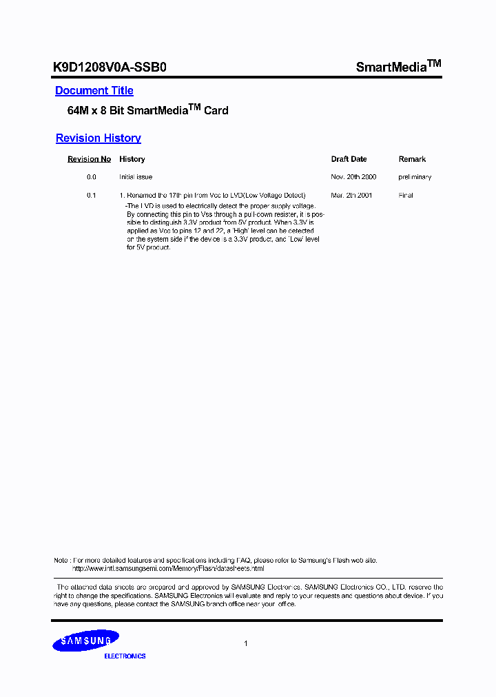 K9D1208V0A-SSB0_493967.PDF Datasheet