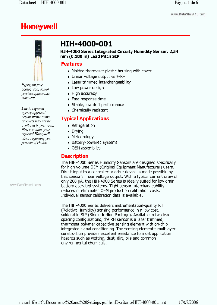 HIH4000-001_443954.PDF Datasheet