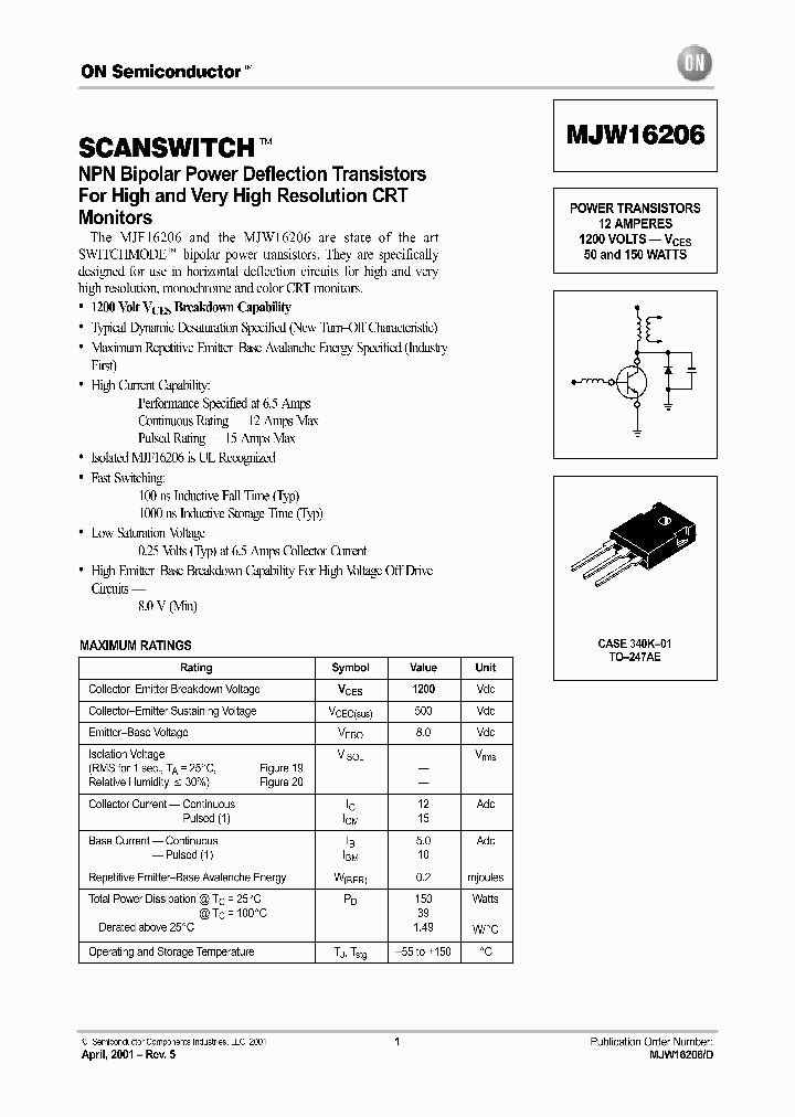 MJW16206-D_495751.PDF Datasheet