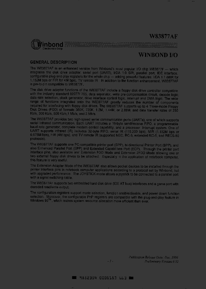 W83777F_490673.PDF Datasheet