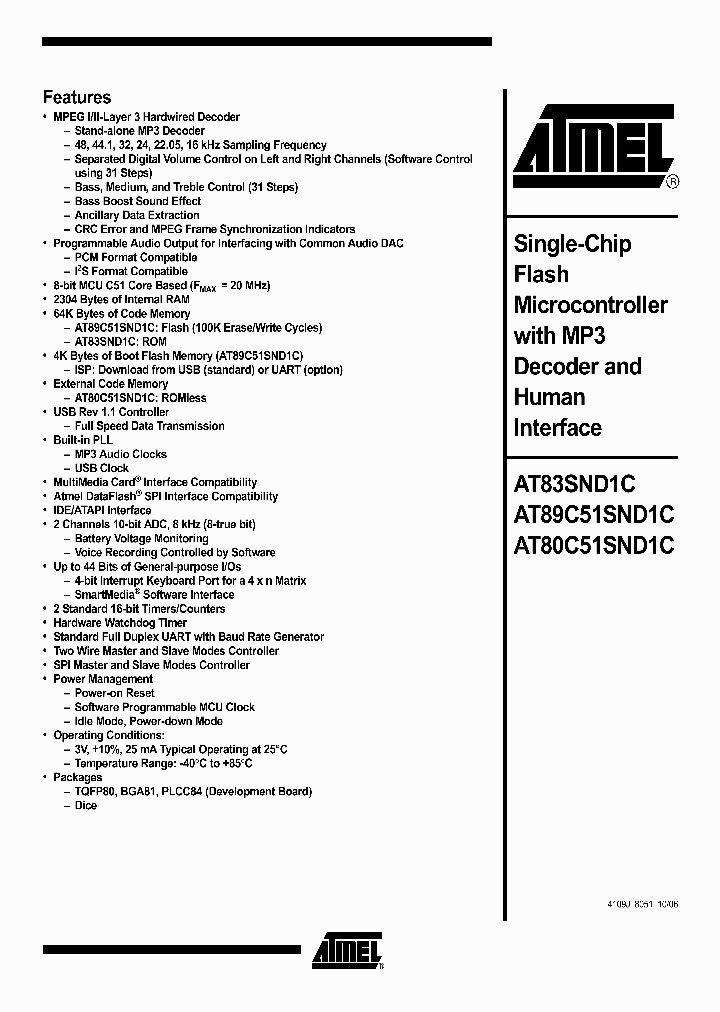 89C51SND1C-IL_491458.PDF Datasheet