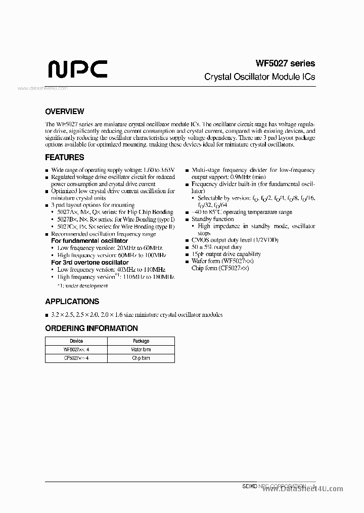 WF5027_452206.PDF Datasheet