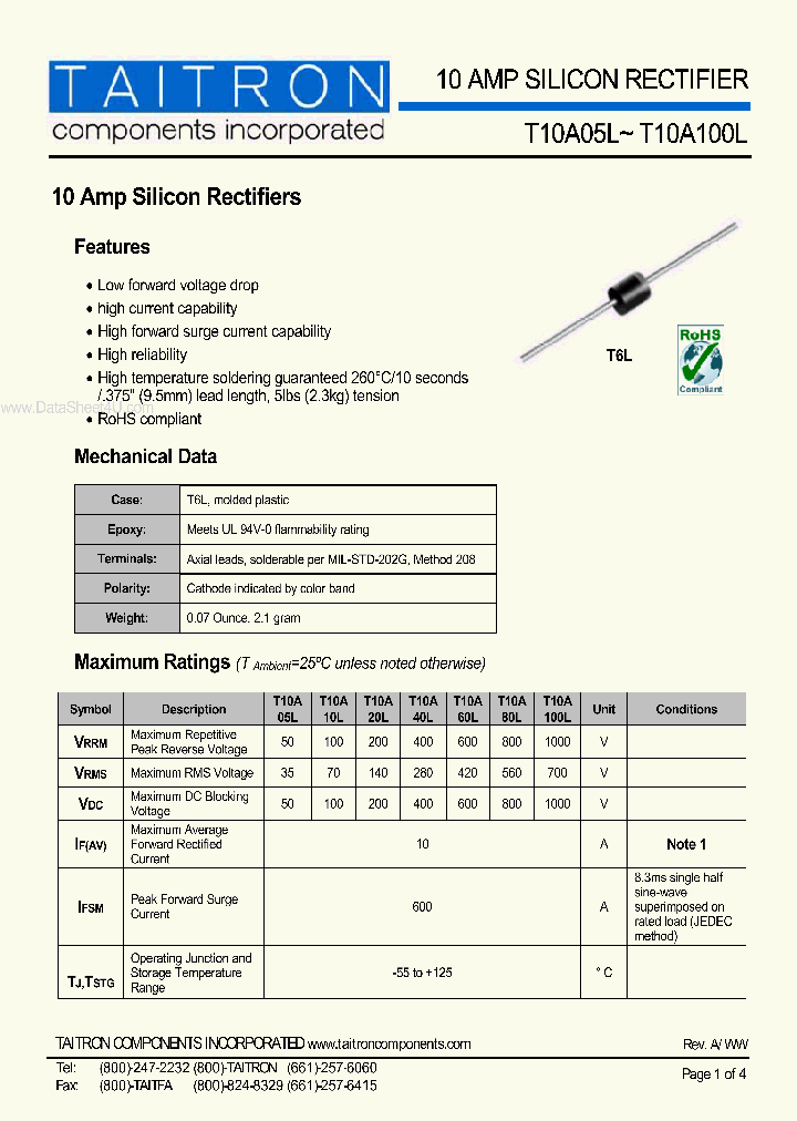 T10A05L_452352.PDF Datasheet