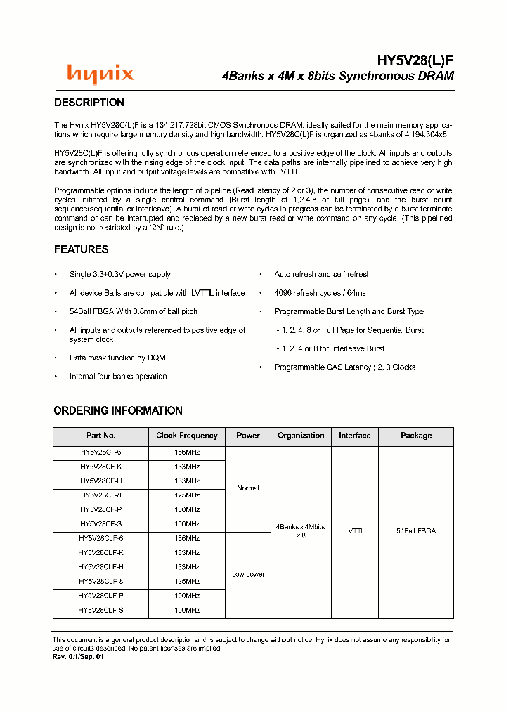 HY5V28CLF-8_492140.PDF Datasheet