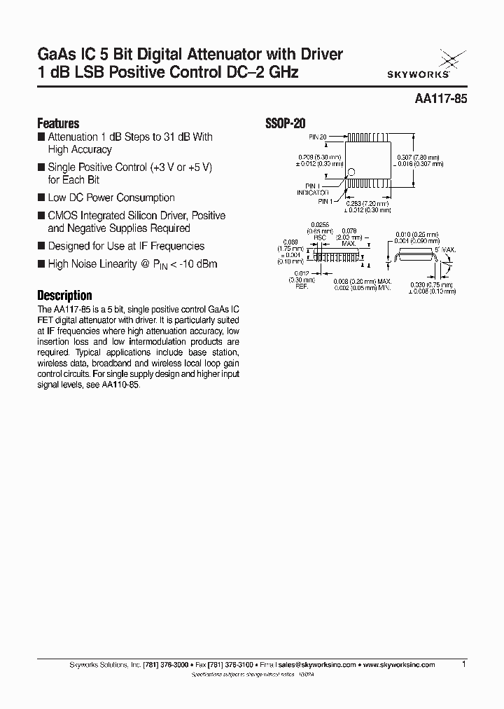 AA117-85_508180.PDF Datasheet