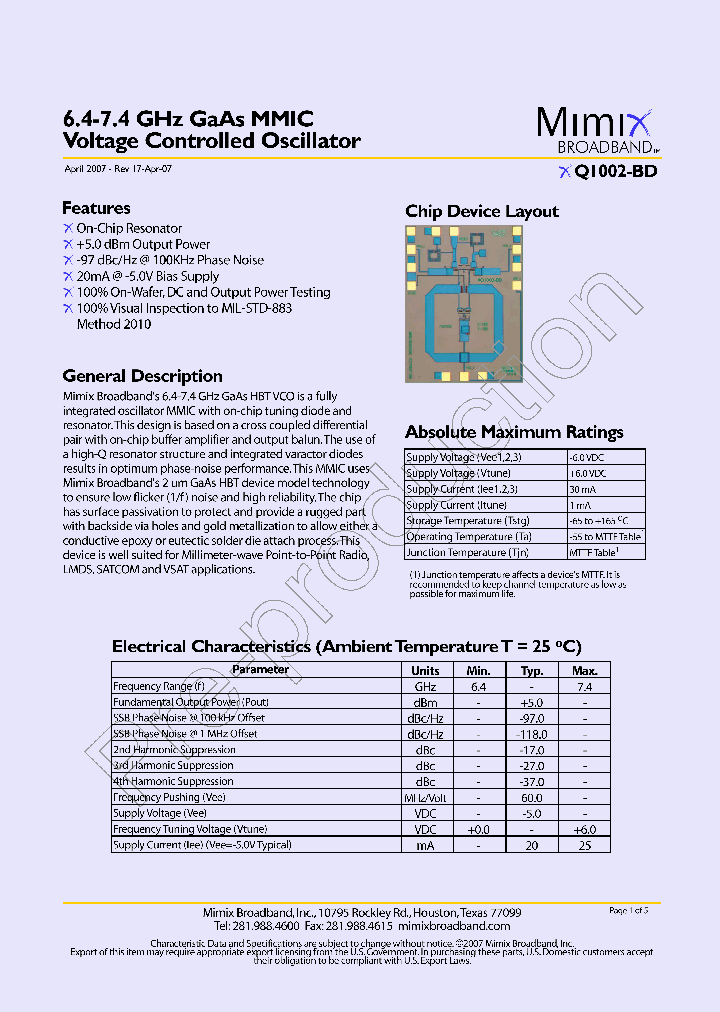 XQ1002-BD-000V_492930.PDF Datasheet