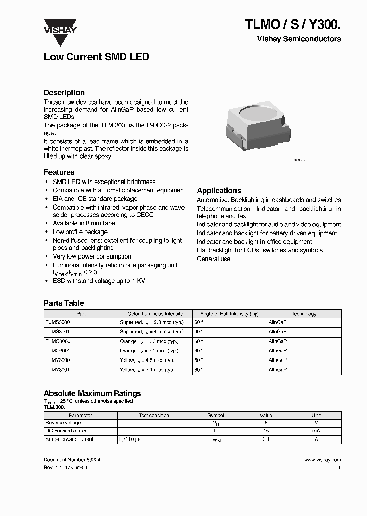 TLM300_516841.PDF Datasheet