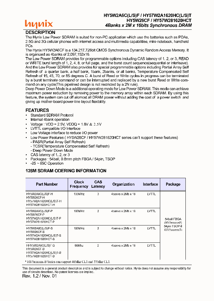 HY5W2A6CLF-H_493108.PDF Datasheet