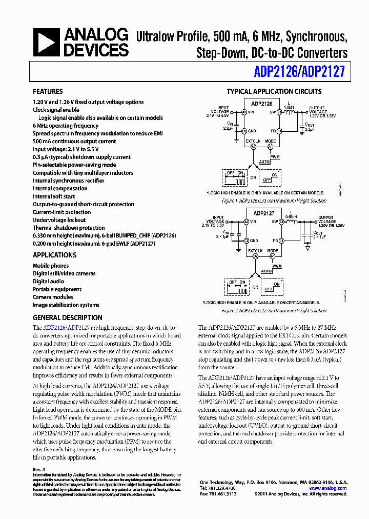 ADP2126ACDZ-120R7_878900.PDF Datasheet