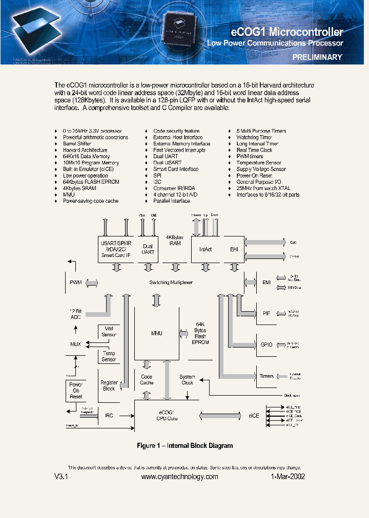 ECOG1_495646.PDF Datasheet