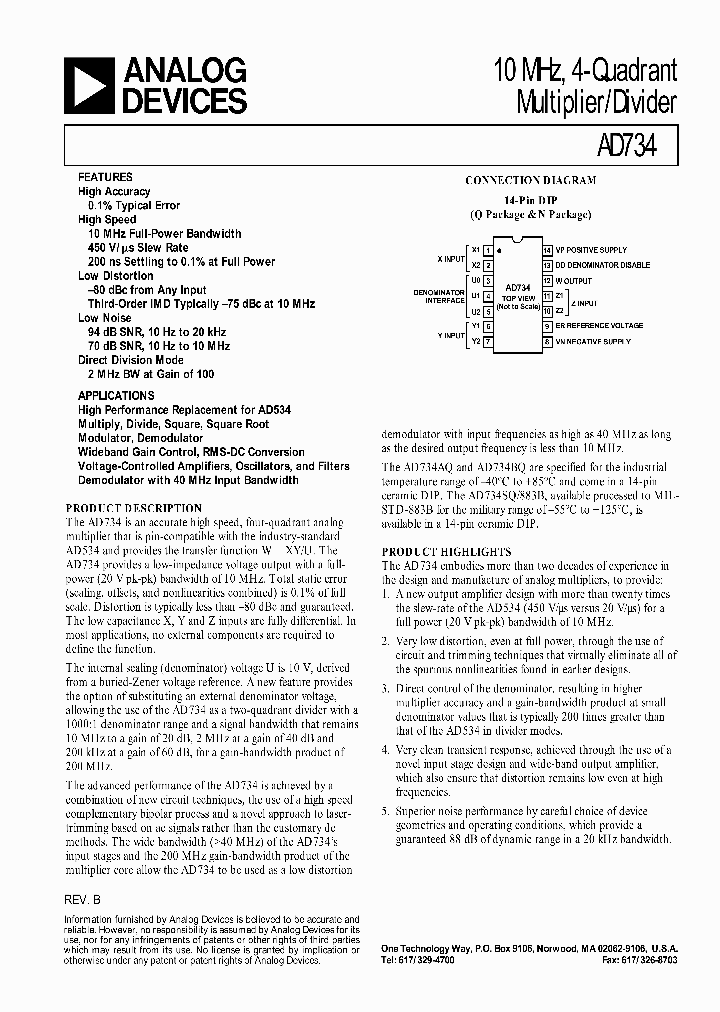AD734_496087.PDF Datasheet
