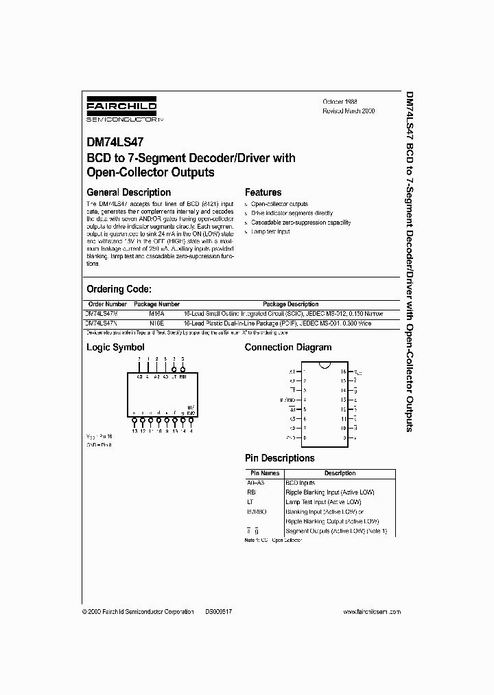 74LS47_496440.PDF Datasheet