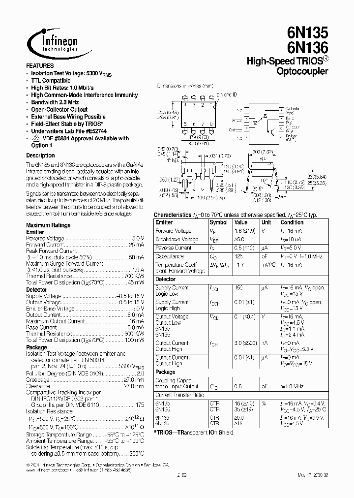 6N136_496564.PDF Datasheet