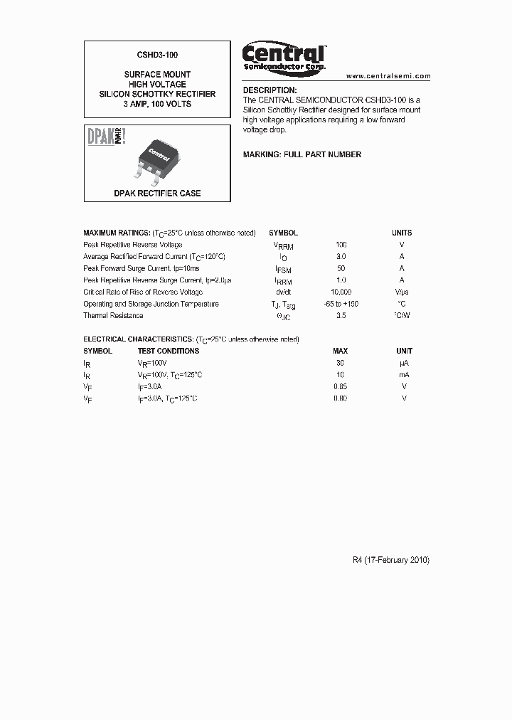 CSHD3-10010_882554.PDF Datasheet