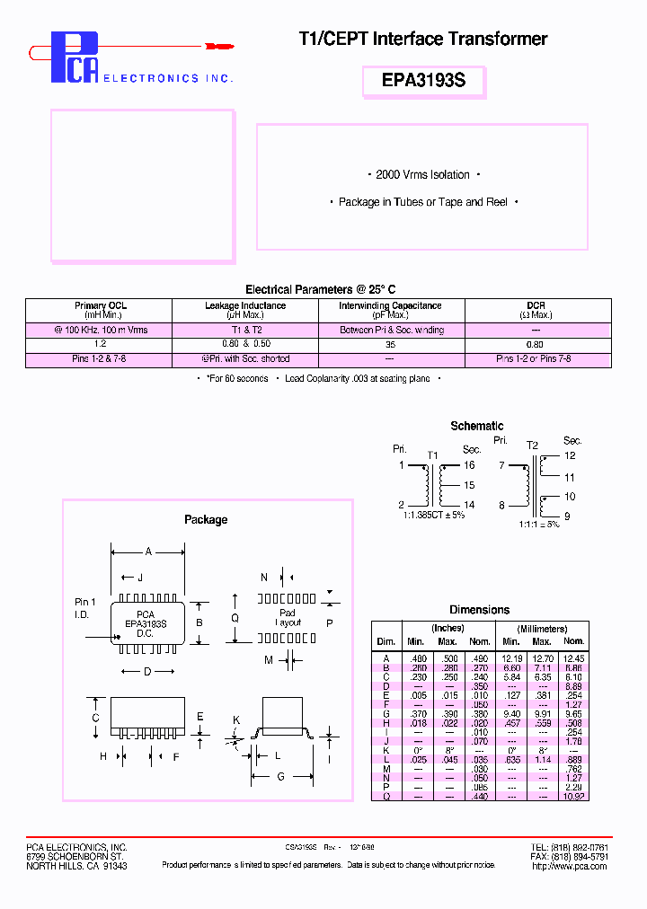 EPA3193S_883761.PDF Datasheet