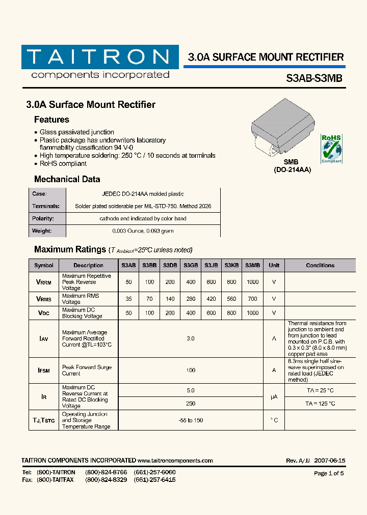 S3MB_885147.PDF Datasheet