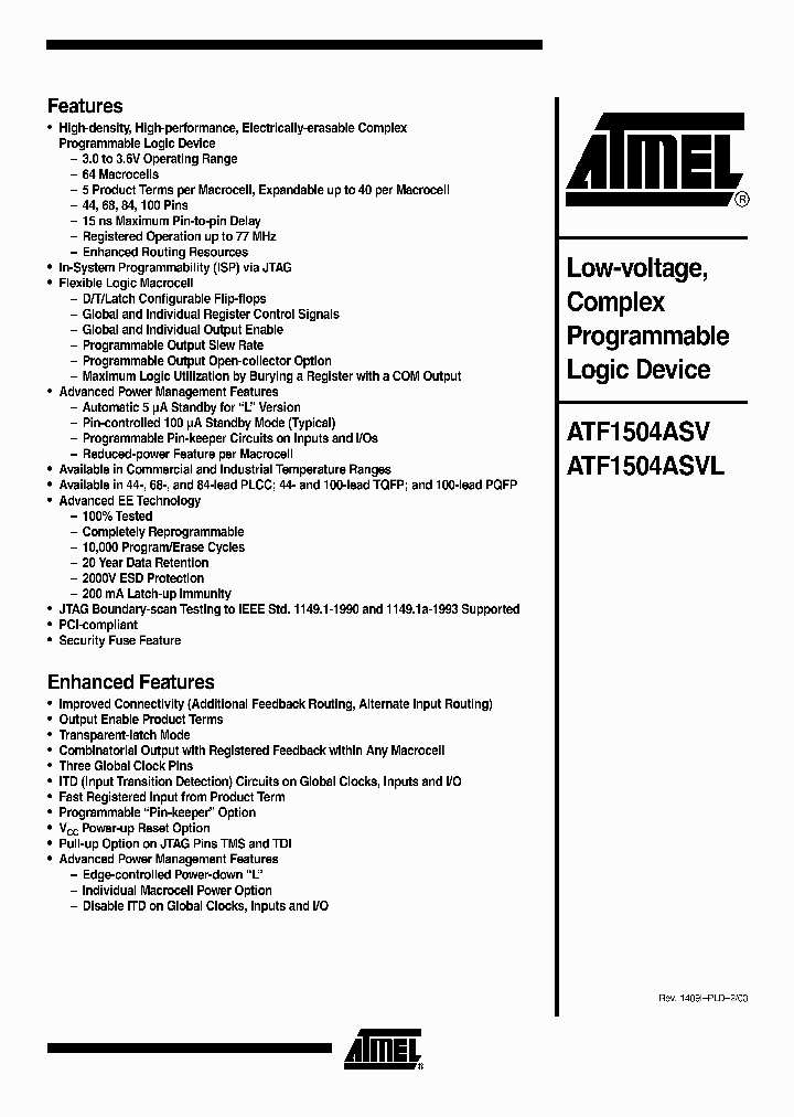 ATF1504ASV-15_535716.PDF Datasheet