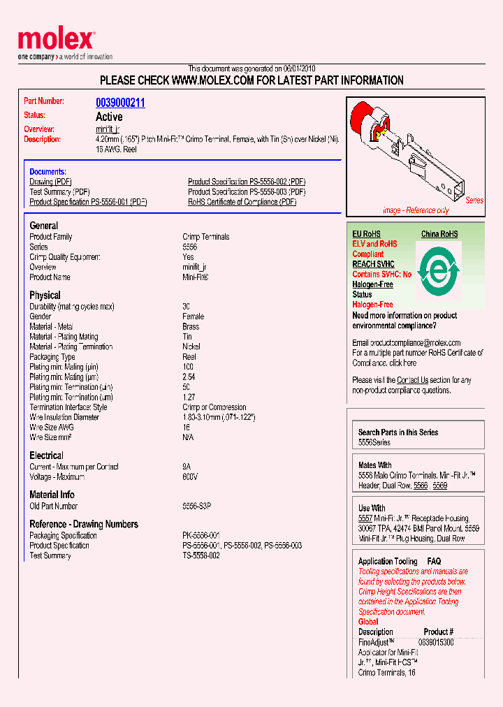 39-00-0211_890650.PDF Datasheet