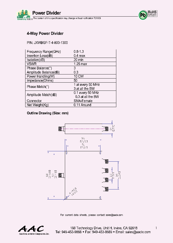 JXWBGF-T-4-800-1300_890918.PDF Datasheet