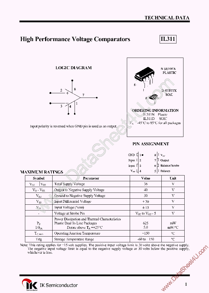 IL311_467161.PDF Datasheet