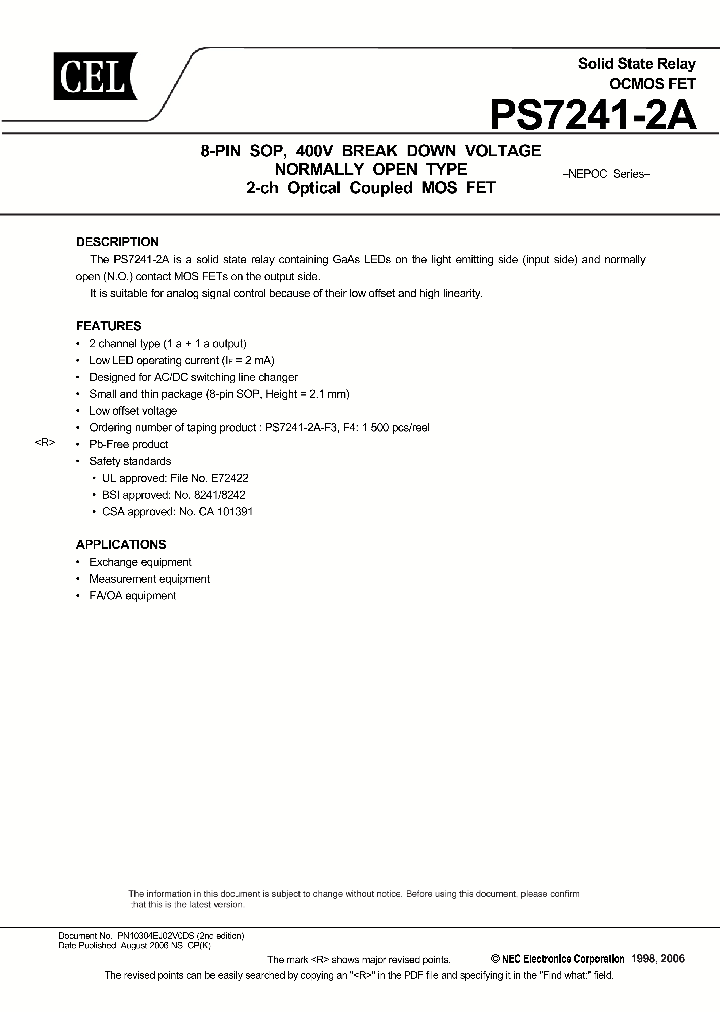 PS7241-2A-F4-A_501330.PDF Datasheet