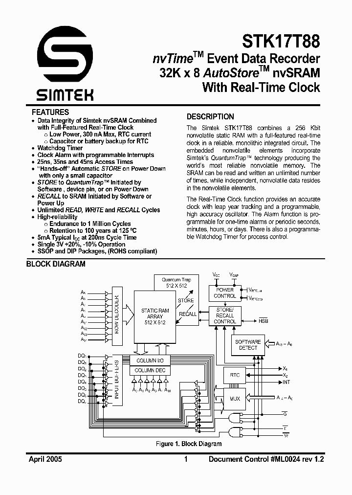 STK17T88_894763.PDF Datasheet