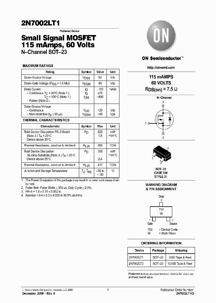 2N7002LT1-D_548814.PDF Datasheet