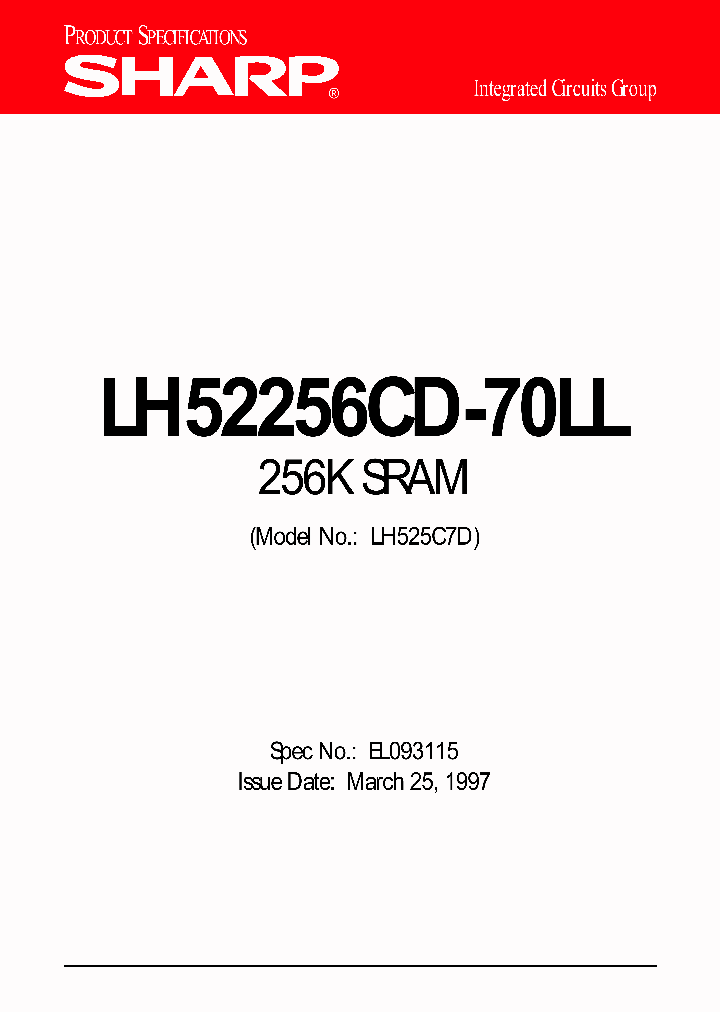 LH52256CD-70LL_504737.PDF Datasheet