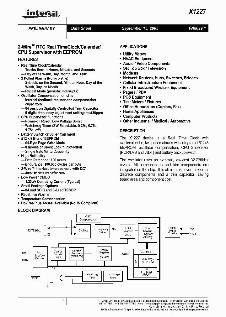 X1227S8IZ-45A_505760.PDF Datasheet