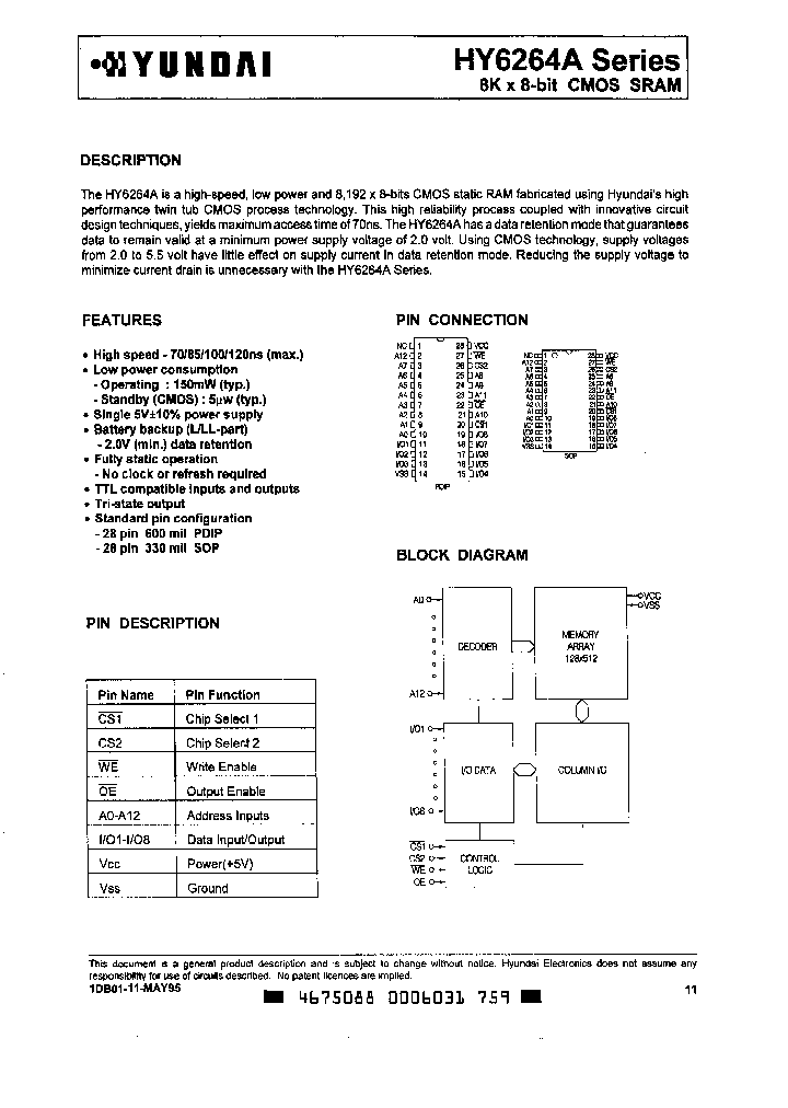HY6264ALJ-12_507263.PDF Datasheet